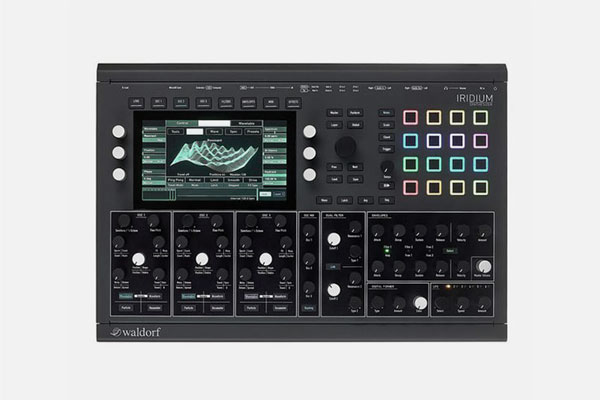 Waldorf deals iridium synthesizer