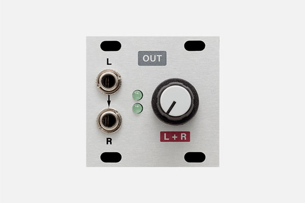 Stereo Line Out 1U (V2) by Intellijel | Shop Stereo Line Out 1U