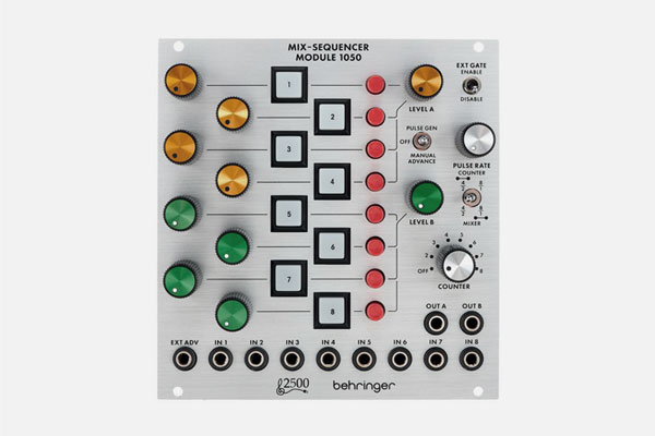 mix-sequencer module 1050 by behringer